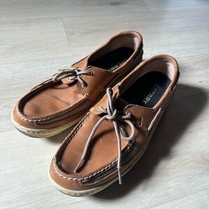 Sperry docksiders mahogany